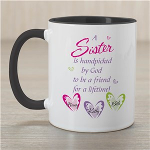 Personalized Sister Mug by Gifts For You Now