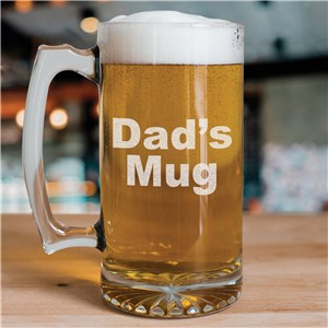 Personalized Message Glass Mug by Gifts For You Now