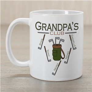 Personalized Golf Club Coffee Mug by Gifts For You Now