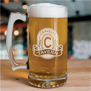 Personalized Engraved Tavern Glass Mug by Gifts For You Now