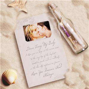 Personalized Photo Message In A Bottle by Gifts For You Now