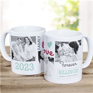 Family Photo Collage Personalized Coffee Mug by Gifts For You Now
