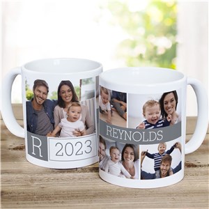 Family Photo Collage Personalized Mug by Gifts For You Now