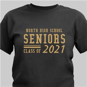 Image of Personalized Seniors T-Shirt