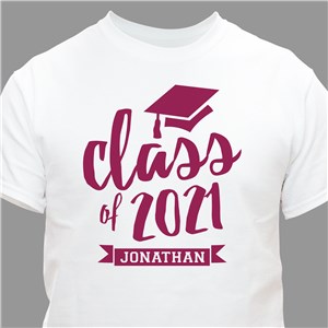 Image of Class of Personalized T-Shirt