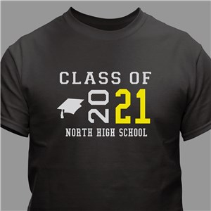 Image of Personalized Class Of T-Shirt