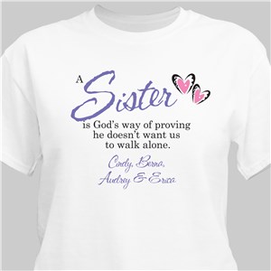 God's Way Personalized T-shirt - White - Medium (Mens 38/40- Ladies 10/12) by Gifts For You Now