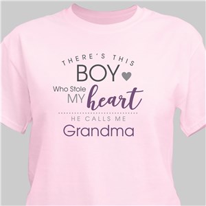 Personalized Stolen Heart Shirt - Ash - Large (Mens 42/44- Ladies 14/16) by Gifts For You Now