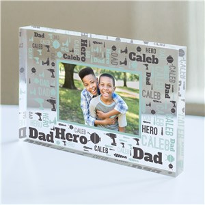 Personalized Tools Word-Art Clear Block Keepsake by Gifts For You Now