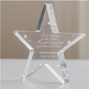 Personalized Graduation Star Keepsake by Gifts For You Now