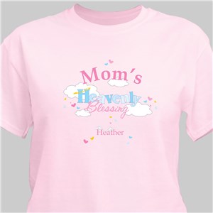 Heavenly Blessings Personalized Pink T-Shirt - Pink - Small (Mens 34/36- Ladies 6/8) by Gifts For You Now