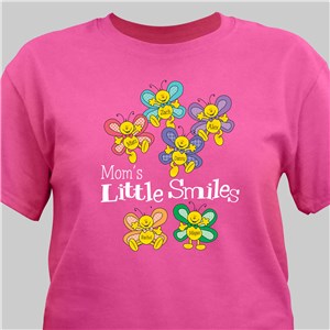 Little Smiles Personalized T-Shirt - Ash Gray - Medium (Mens 38/40- Ladies 10/12) by Gifts For You Now