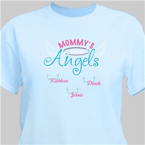 Little Angels Personalized T-Shirt - Violet - Medium (Mens 38/40- Ladies 10/12) by Gifts For You Now