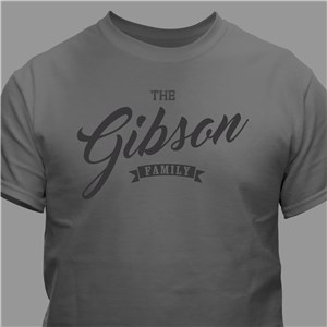 Personalized Family Name Reunion T-Shirt - Charcoal Gray - Adult Medium (Size M38-40- L10/12) by Gifts For You Now