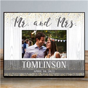 Personalized Wedding Confetti Frame by Gifts For You Now