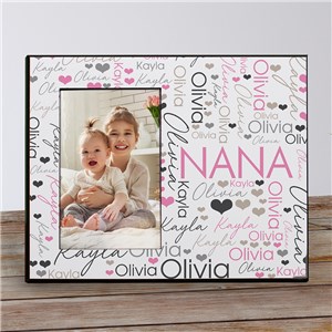 Personalized Title Word-Art Printed Frame by Gifts For You Now
