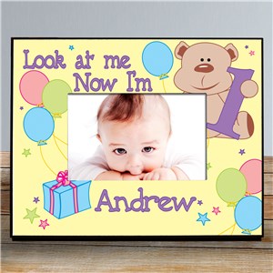 Image of Children's Personalized Birthday Frame - Look at Me#44; 1#44;2#44;3