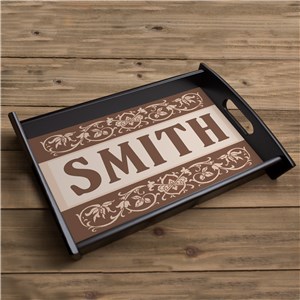 Image of Family Welcome Personalized Serving Tray