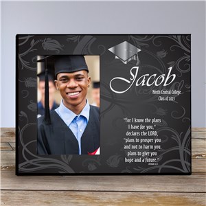 Image of Personalized Graduation Blessing Printed Frame