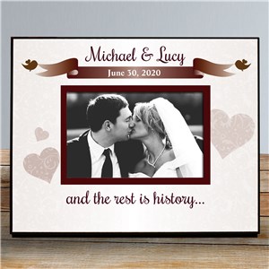 Image of Personalized Wedding Printed Frame