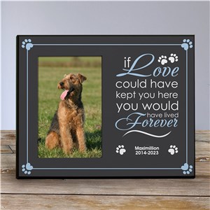 Personalized Pet Memorial Printed Frame by Gifts For You Now