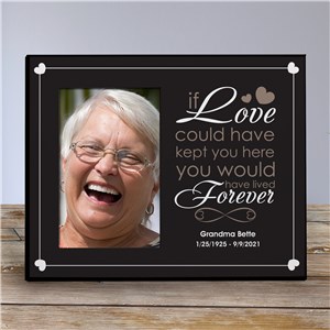 Image of Personalized Remembrance Printed Frame