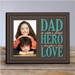 Image of Personalized Dad Printed Frame