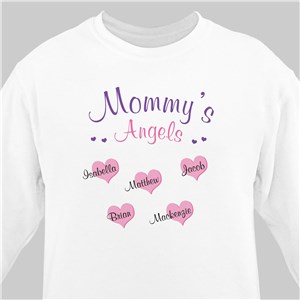 Image of Angels of My Heart Personalized Sweatshirt