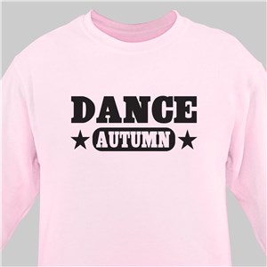 Personalized Dance Youth Sweatshirt - Ash Gray - Youth XS 2/4 by Gifts For You Now