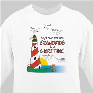 Image of Personalized It's A Shore Thing Sweatshirt