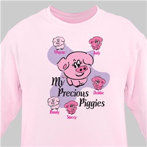 Image of Precious Piggies Sweatshirt