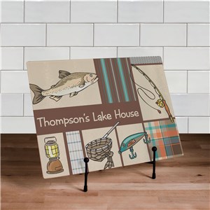 Image of Personalized Fisherman Cutting Board