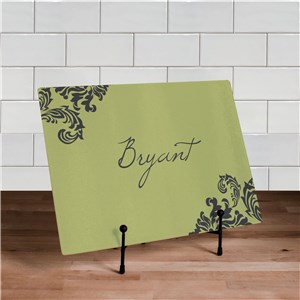 Image of Personalized Family Welcome Cutting Board