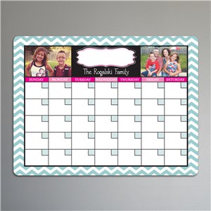 Personalized Photo Calendar Dry Erase Board by Gifts For You Now