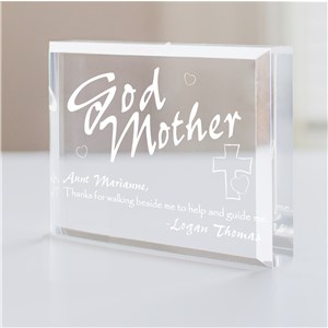 Personalized Godmother Keepsake by Gifts For You Now