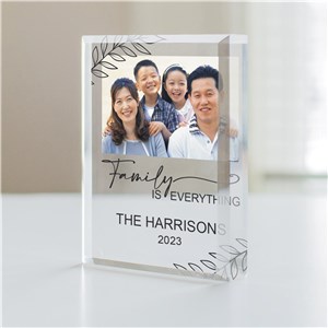 Personalized Family is Everything Acrylic Keepsake by Gifts For You Now