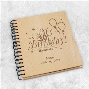 Image of 30th Birthday Memories Photo Album