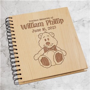 Personalized New Baby Keepsake Photo Album by Gifts For You Now