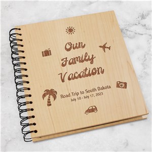 Personalized Our Vacation Photo Album by Gifts For You Now