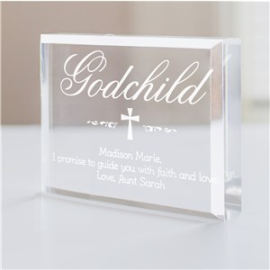 Godchild Personalized Keepsake by Gifts For You Now