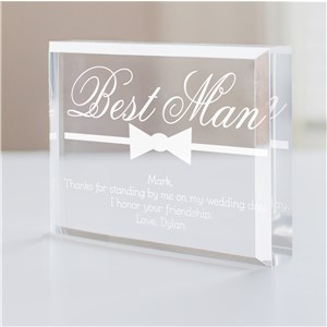 Image of Groomsman Personalized Keepsake