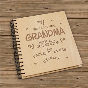 Image of All Our Hearts Personalized Photo Album