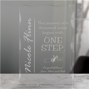 Personalized Graduation Keepsake Block by Gifts For You Now