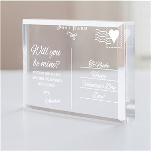 Personalized Postcard Keepsake by Gifts For You Now