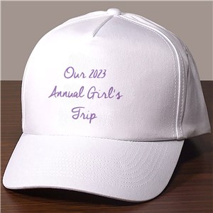Personalized Standard Message Hat by Gifts For You Now