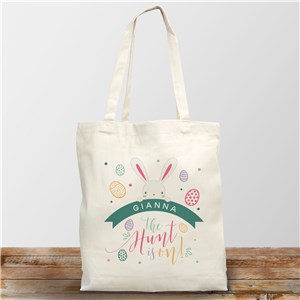 Personalized The Hunt Is On Tote Bag by Gifts For You Now