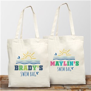 Personalized Sunny Swim Tote Bag by Gifts For You Now