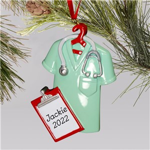 Personalized Lab Coat Holiday Christmas Ornament by Gifts For You Now
