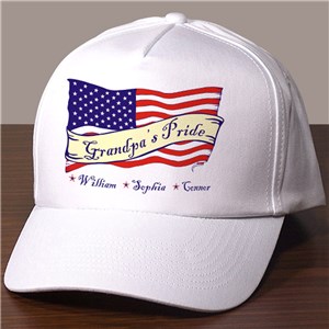 Personalized USA American Pride Hat by Gifts For You Now