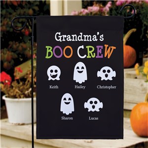 Personalized Boo Crew Garden Flag by Gifts For You Now